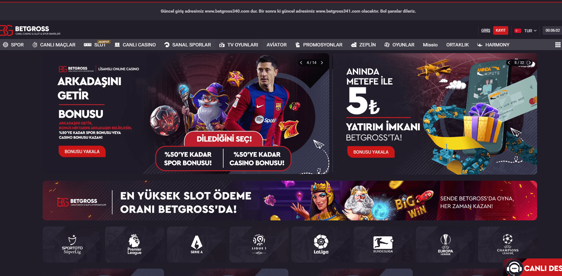 betgross giriş